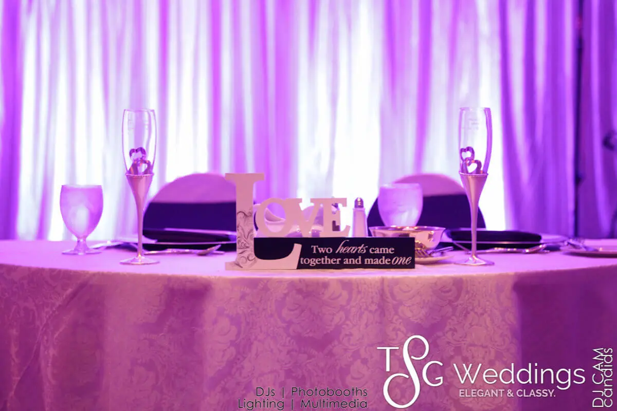 Wedding celebration and lighting at Hilton Boston Logan Airport, gallery photo 4