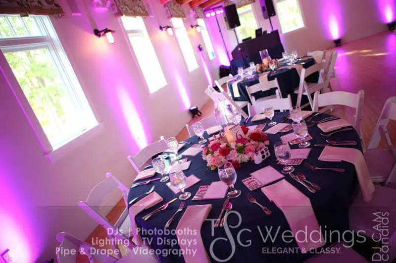 Wedding celebration and lighting at Heritage Museum And Gardens, gallery photo 6