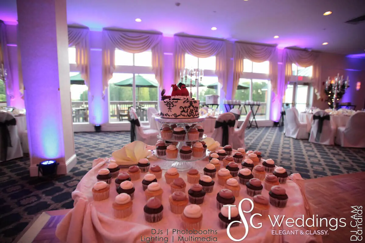 Wedding celebration and lighting at Atkinson Country Club, gallery photo 9