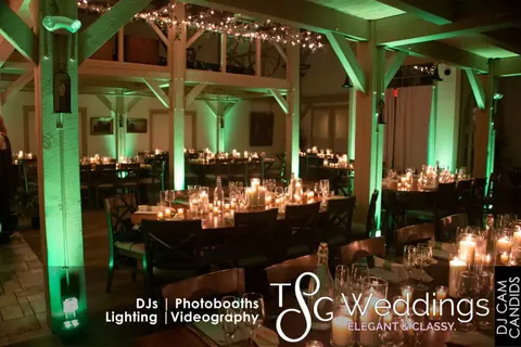 Wedding celebration and lighting at Grove at Briar Barn Inn, gallery photo 11
