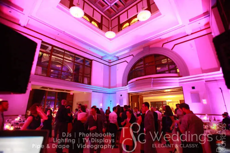 Wedding celebration and lighting at Exchange Conference Center, gallery photo 4