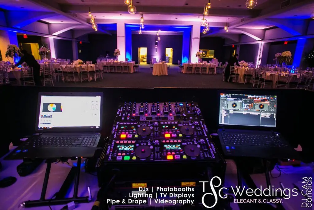 Wedding celebration and lighting at Temple Ohabei Shalom, gallery photo 37