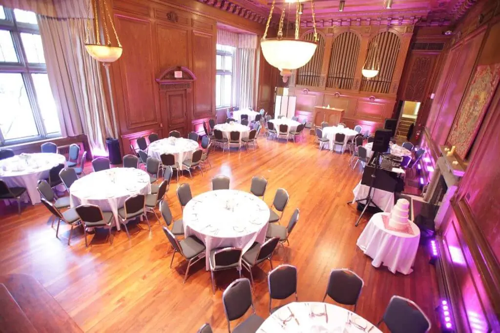 Wedding celebration and lighting at Dane Estate at Pine Manor College, gallery photo 3