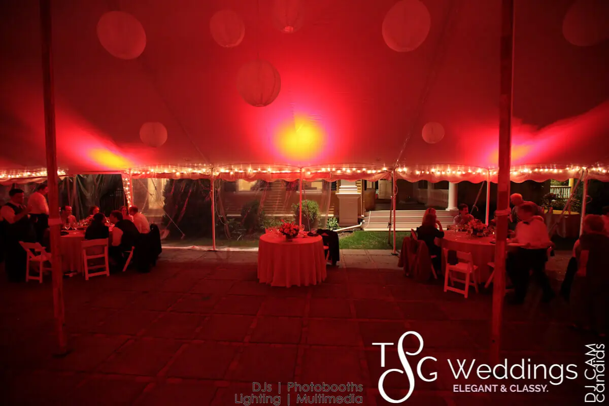 Wedding celebration and lighting at The Pierce House, gallery photo 2