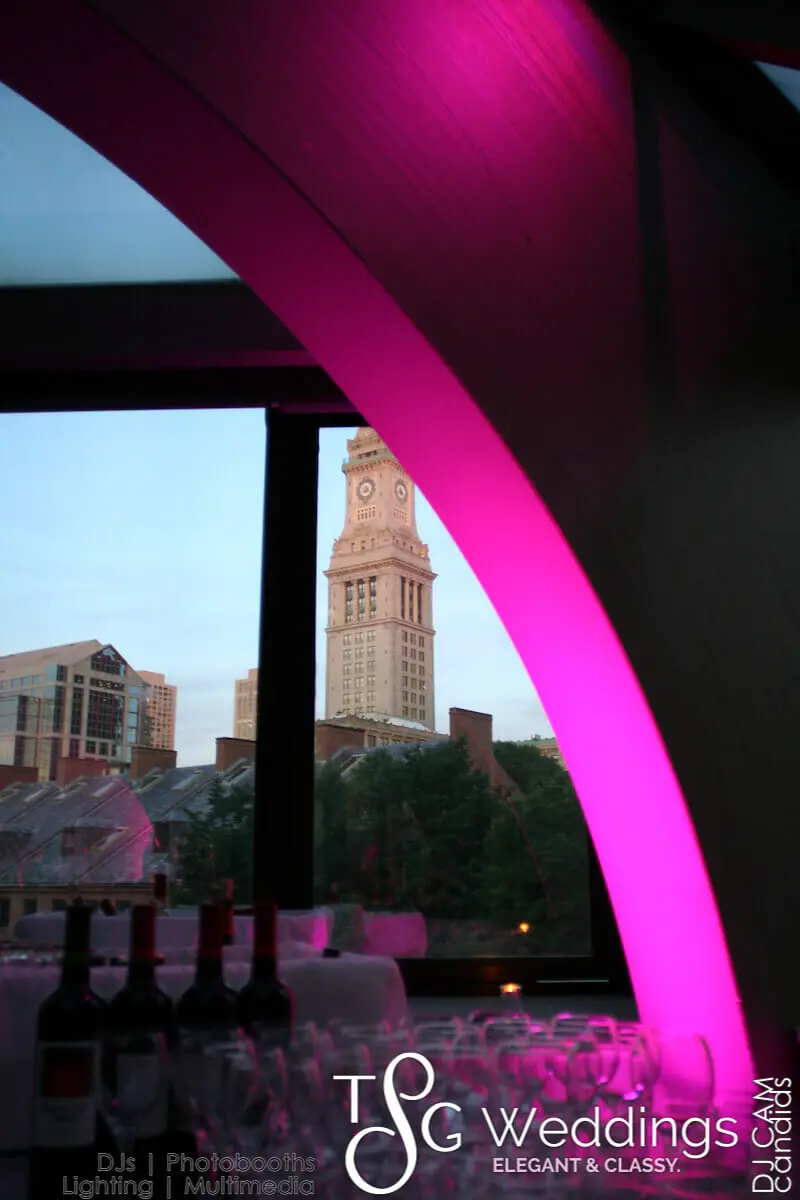 Wedding celebration and lighting at Millennium Bostonian Hotel, gallery photo 1