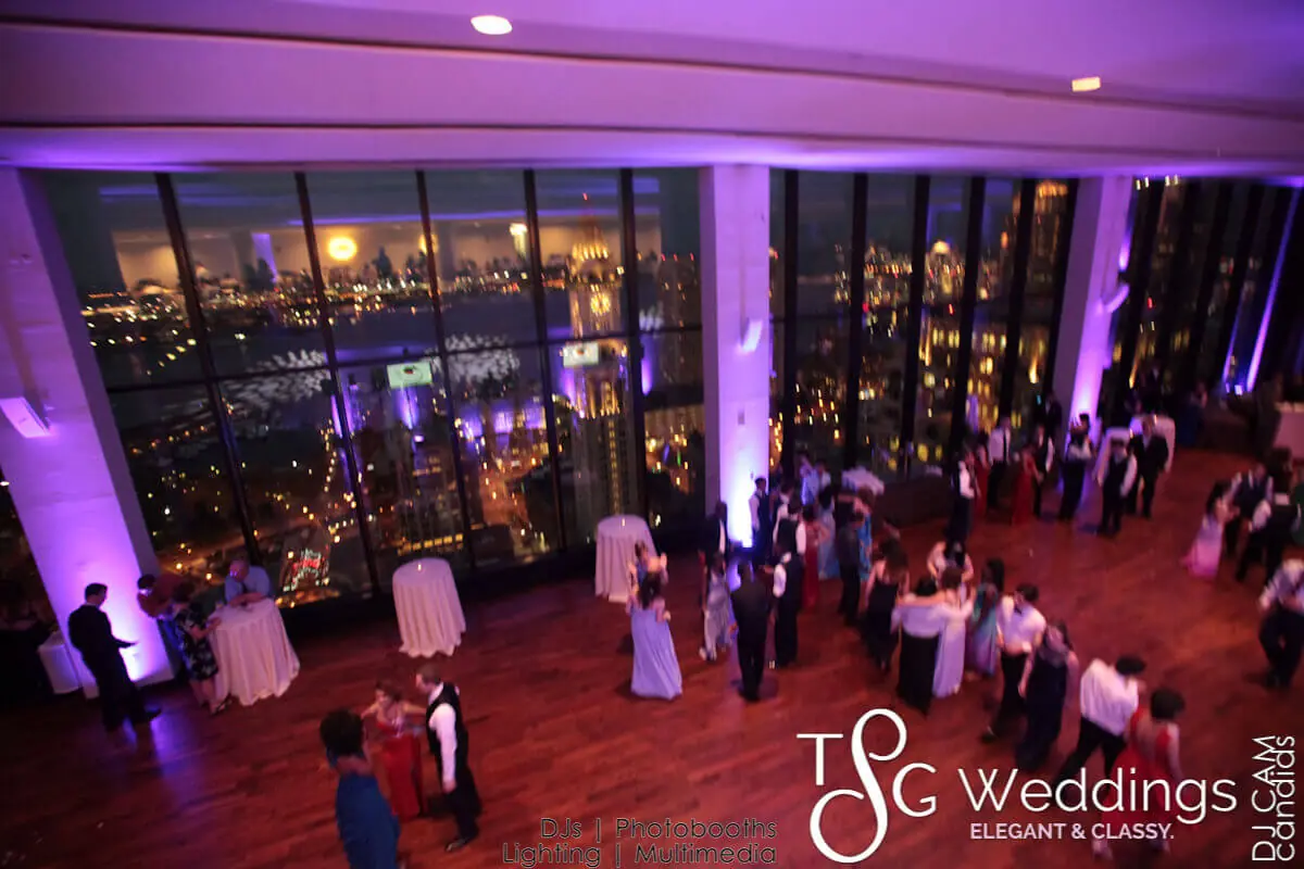 Wedding celebration and lighting at The State Room, gallery photo 5