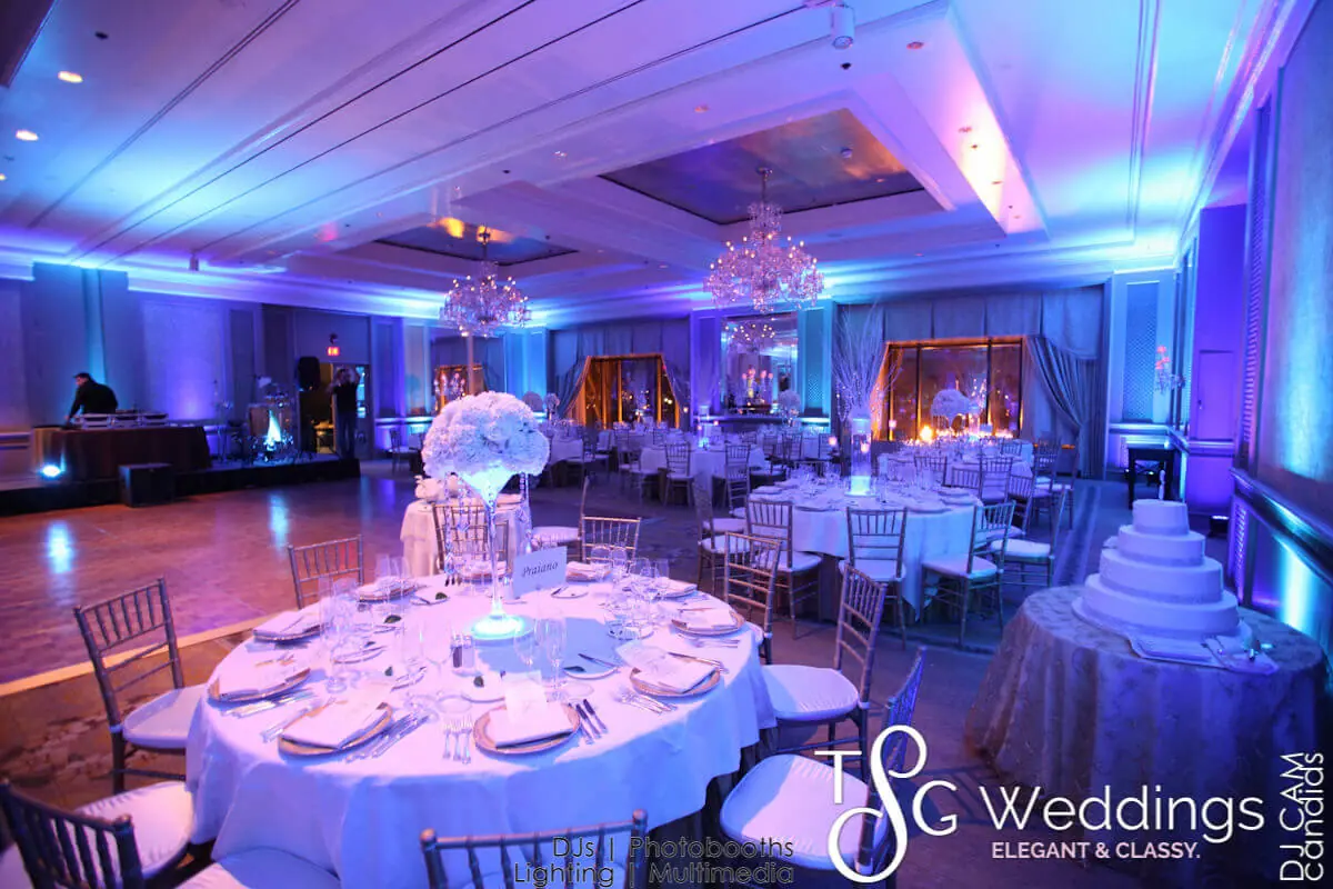 Wedding celebration and lighting at Four Seasons Hotel, gallery photo 3