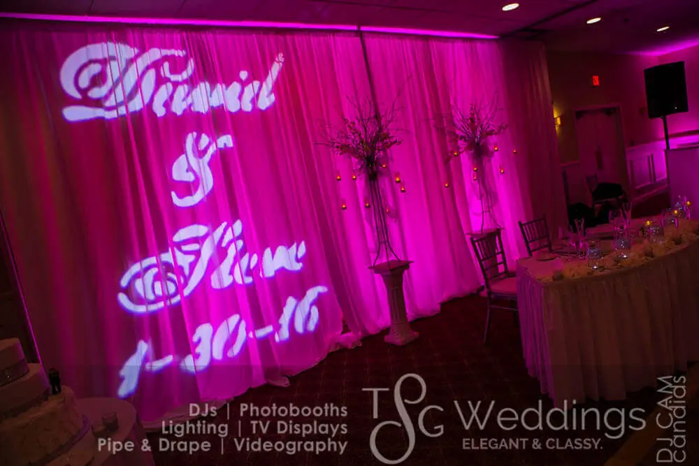 Wedding celebration and lighting at Holiday Inn Peabody, gallery photo 6
