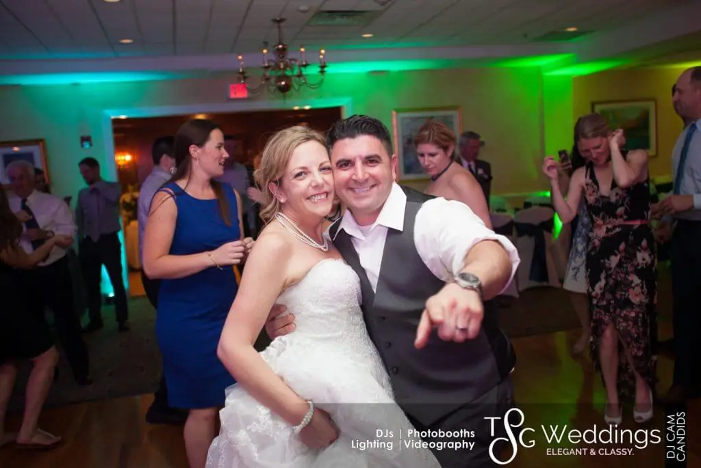 Wedding celebration and lighting at Salem Country Club, gallery photo 5