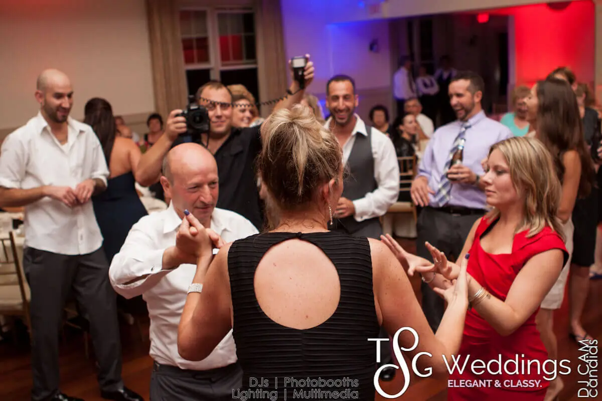 Wedding celebration and lighting at Merrimack Valley Golf Club, gallery photo 3