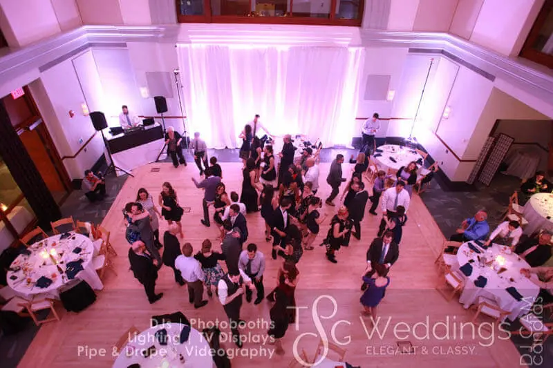 Wedding celebration and lighting at Exchange Conference Center, gallery photo 5