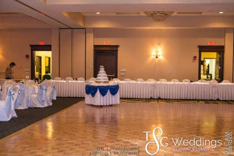 Wedding celebration and lighting at Double Tree Hilton, gallery photo 2