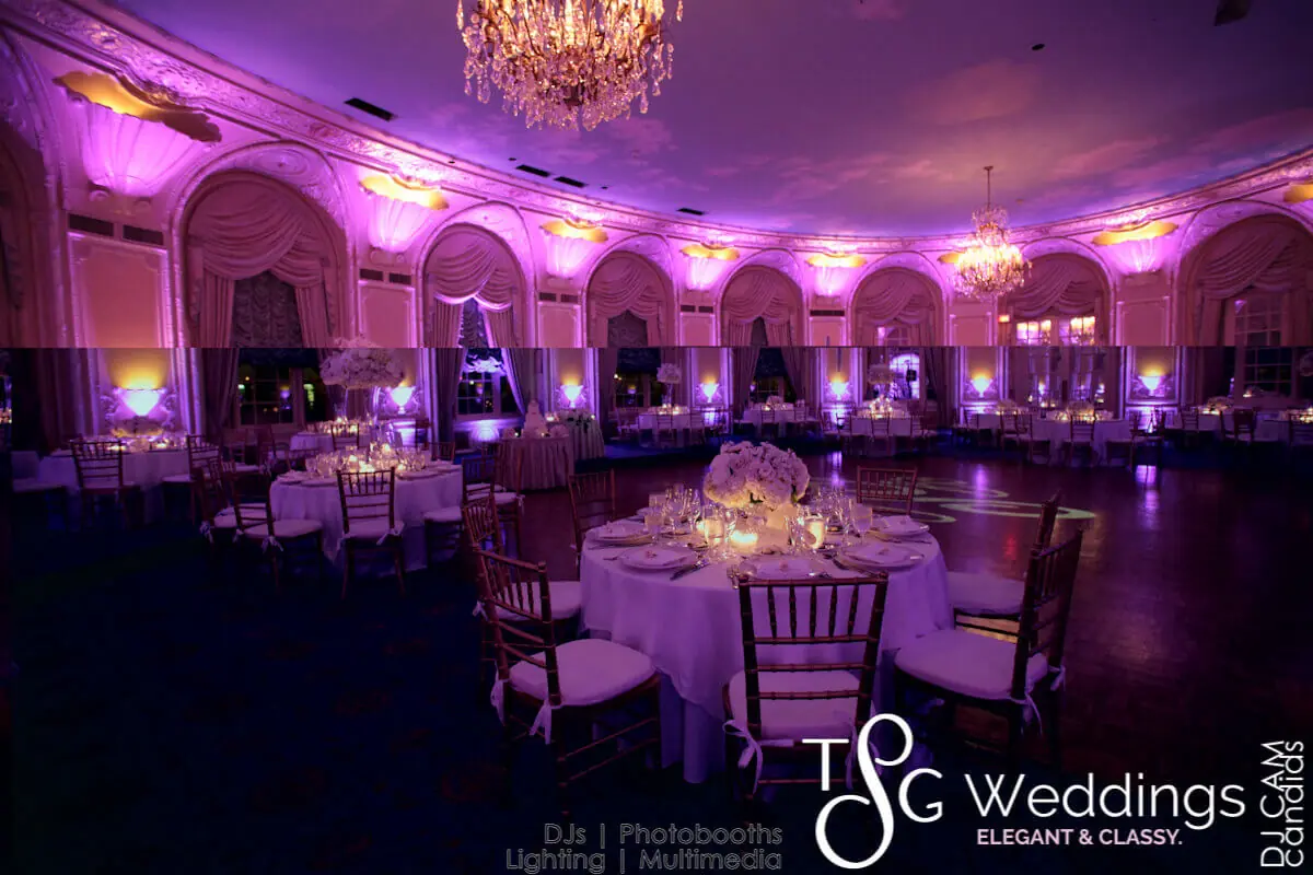 Wedding celebration and lighting at Fairmont Copley Plaza, gallery photo 11