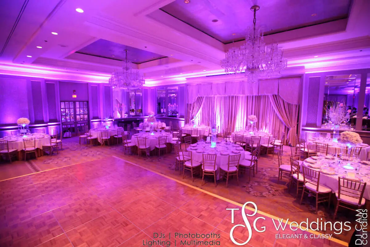 Wedding celebration and lighting at Four Seasons Hotel, gallery photo 13
