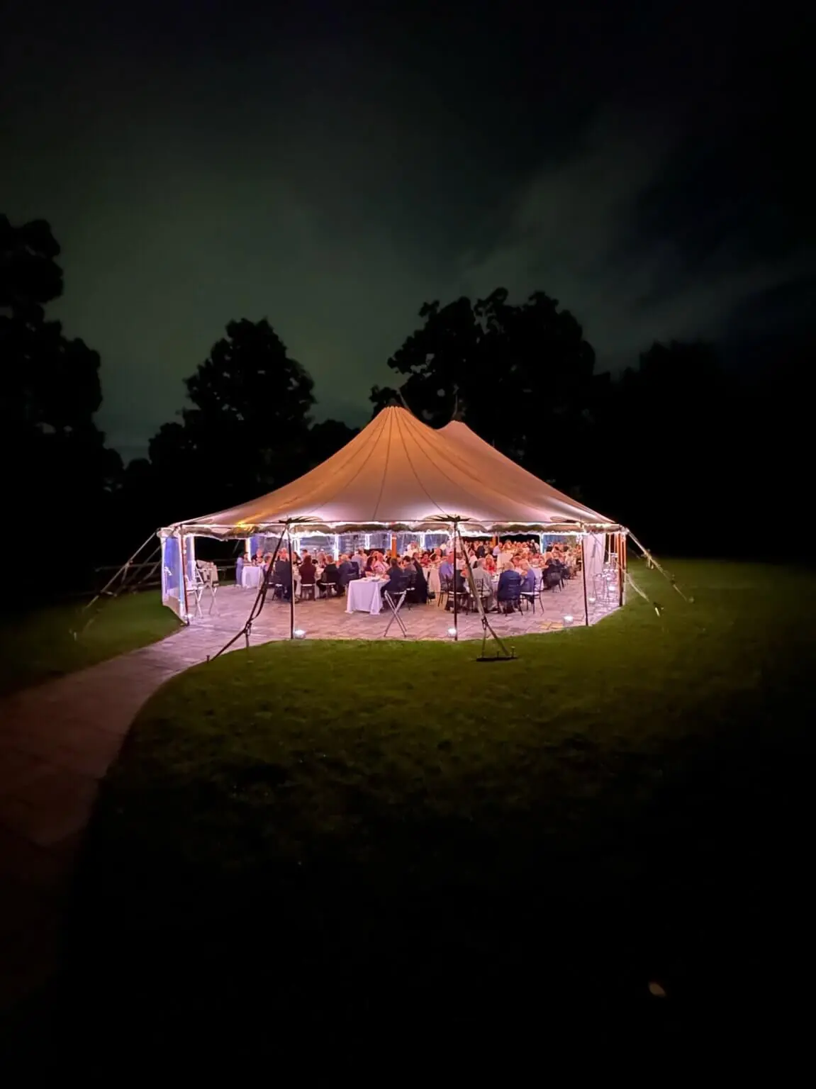 Wedding celebration and lighting at The Bradley Estate, gallery photo 1