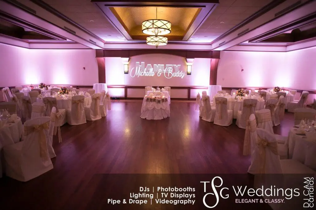 Wedding celebration and lighting at Cafe Escadrille - Burlington, gallery photo 10
