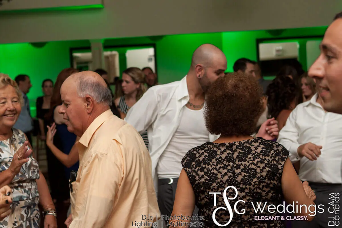 Wedding celebration and lighting at Merrimack Valley Golf Club, gallery photo 5