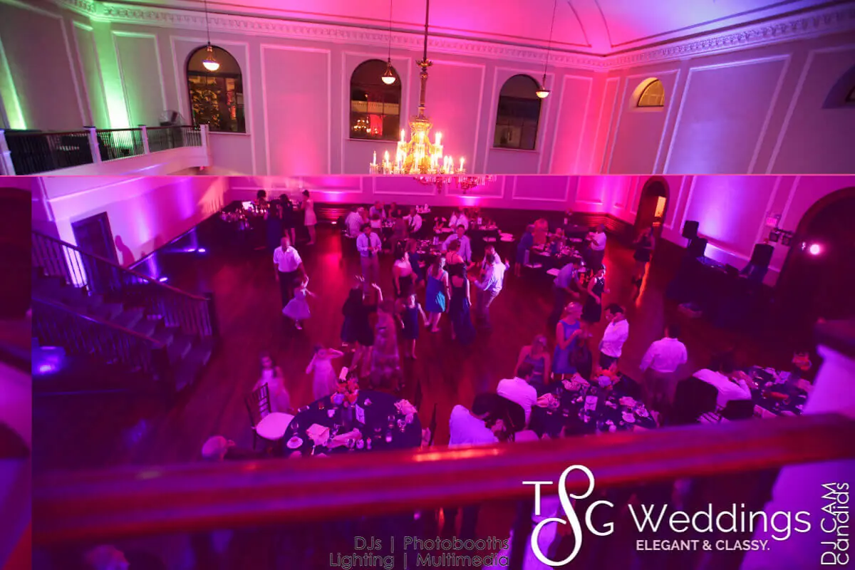 Wedding celebration and lighting at Colonial Hall at Rockafellers, gallery photo 8