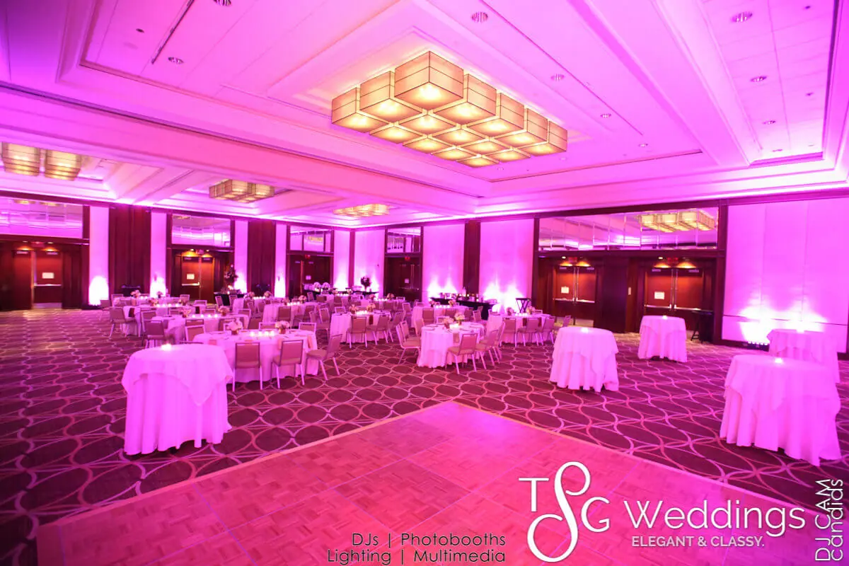 Wedding celebration and lighting at Westin Hotel, gallery photo 14