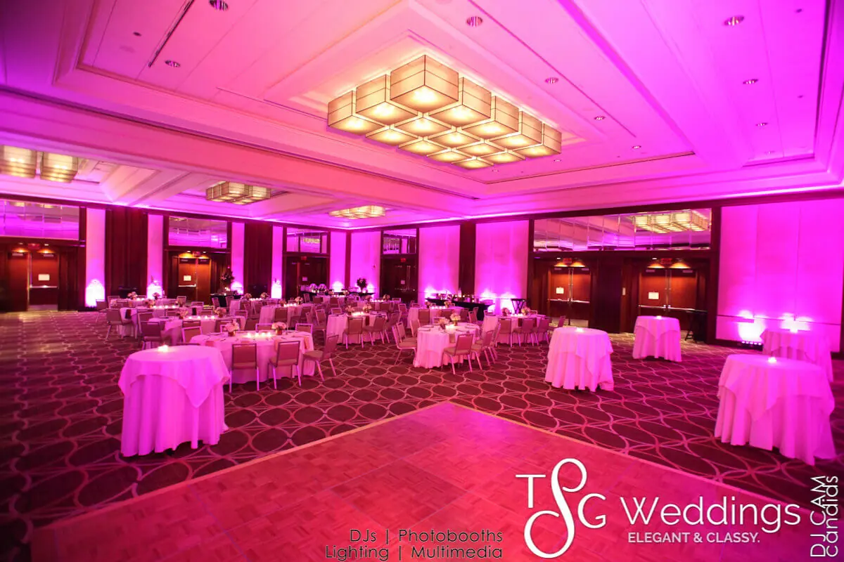 Wedding celebration and lighting at Westin Hotel, gallery photo 15