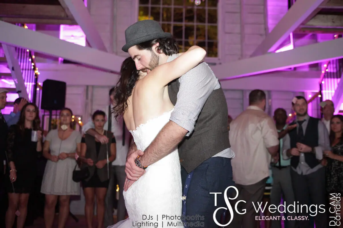 Wedding celebration and lighting at Hardy Farm, gallery photo 4