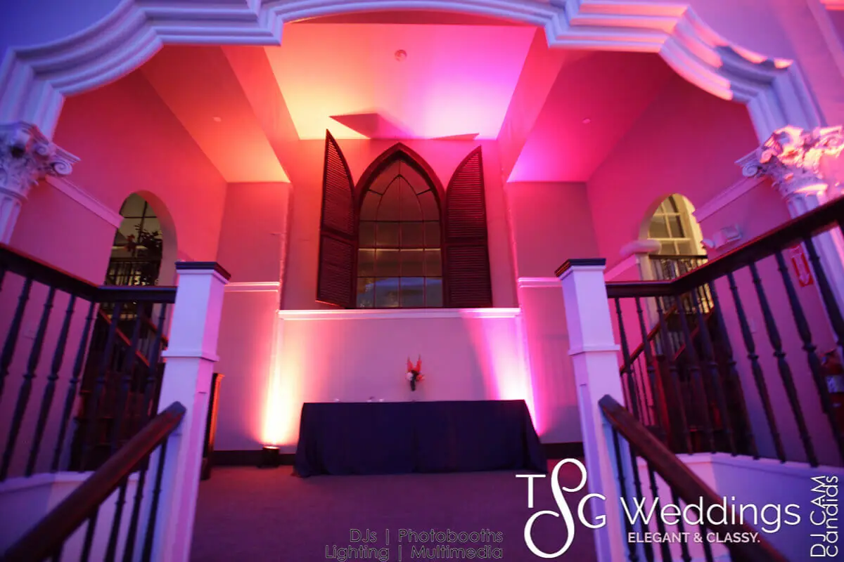 Wedding celebration and lighting at Colonial Hall at Rockafellers, gallery photo 15