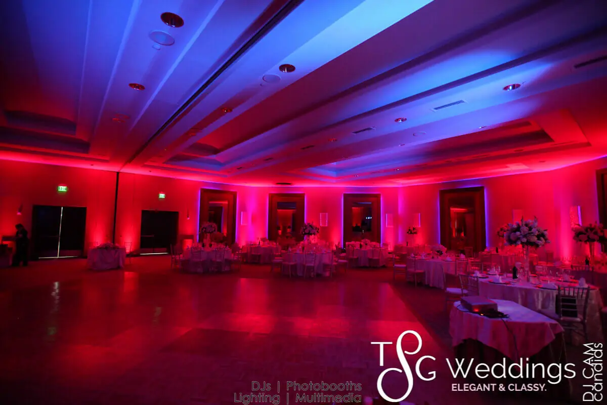 Wedding celebration and lighting at Royal Sonesta Hotel, gallery photo 3