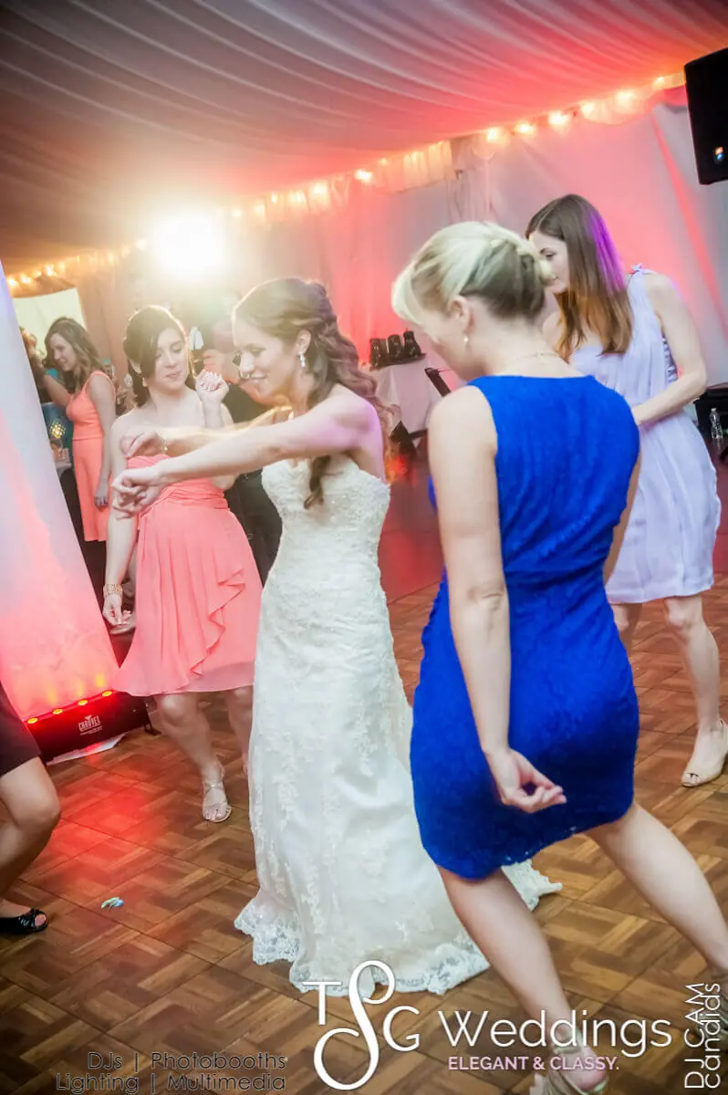 Wedding celebration and lighting at Lake Pearl Lucianos, gallery photo 7
