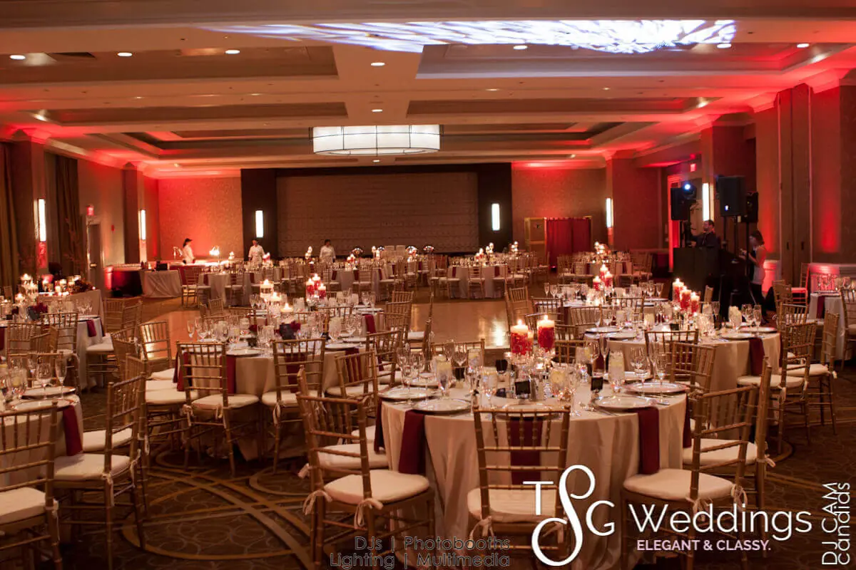 Wedding celebration and lighting at Sheraton Hotel Boston, gallery photo 1