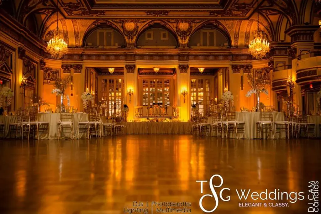 Wedding celebration and lighting at Fairmont Copley Plaza, gallery photo 6