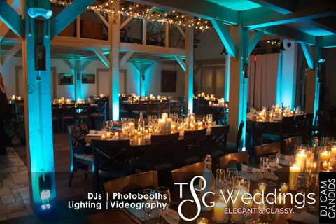 Wedding celebration and lighting at Grove at Briar Barn Inn, gallery photo 12