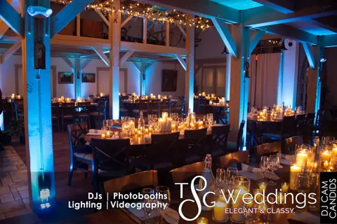 Wedding celebration and lighting at Grove at Briar Barn Inn, gallery photo 13