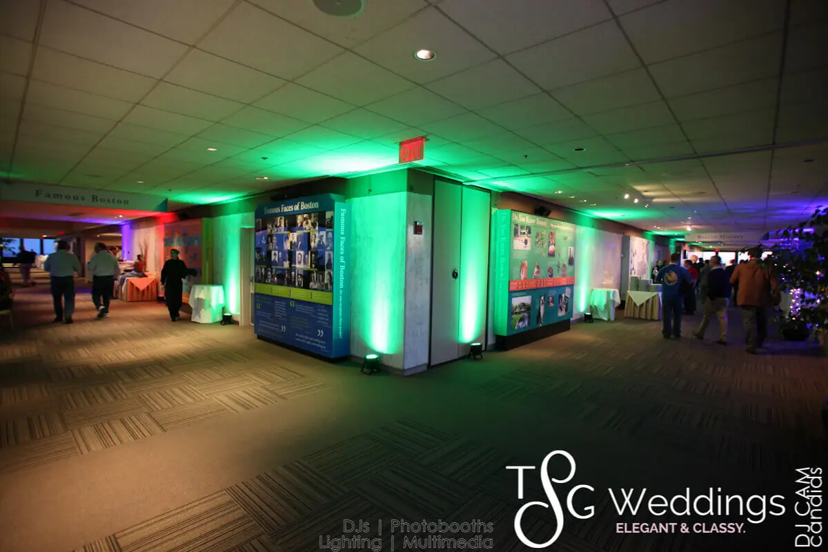 Wedding celebration and lighting at Top Of The Hub / Prudential Tower, gallery photo 1
