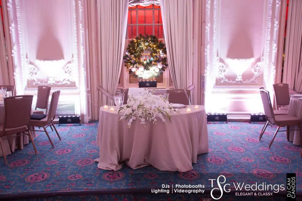 Wedding celebration and lighting at Fairmont Copley Plaza, gallery photo 22