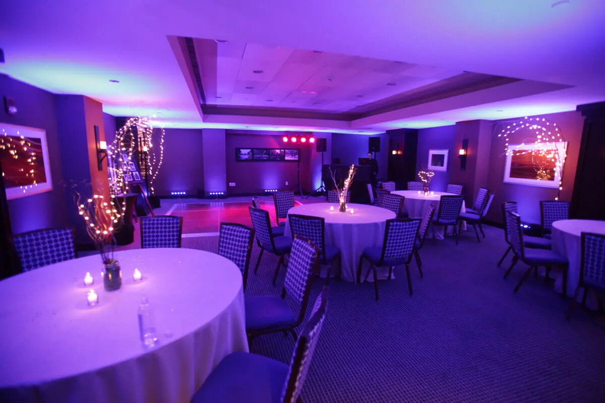 Wedding celebration and lighting at The Liberty Hotel, gallery photo 1