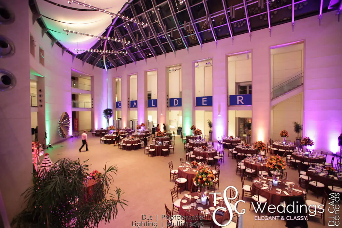 Wedding celebration and lighting at Peabody Essex Museum, gallery photo 7