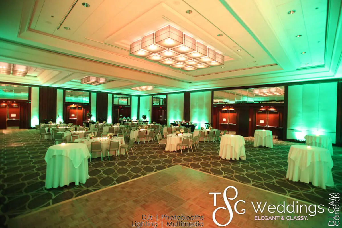 Wedding celebration and lighting at Westin Hotel, gallery photo 9