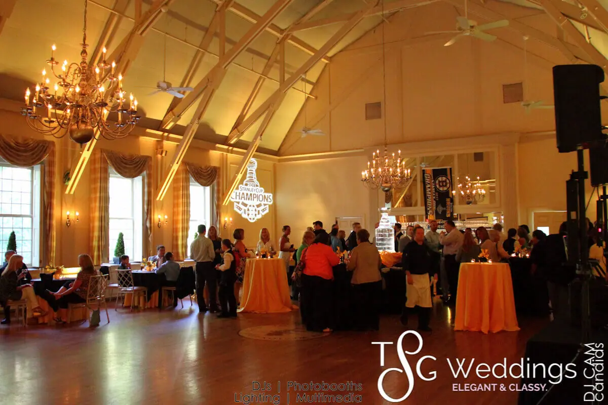 Wedding celebration and lighting at Weston Country Club, gallery photo 3