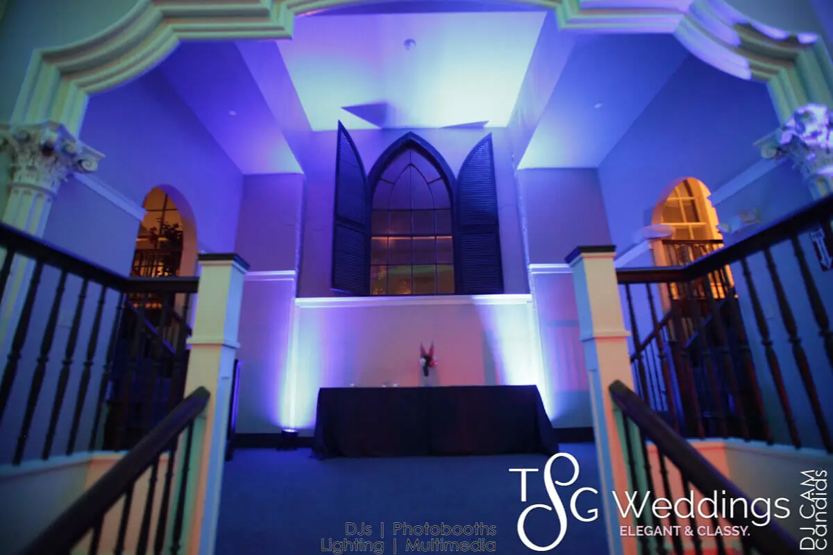 Wedding celebration and lighting at Colonial Hall at Rockafellers, gallery photo 17